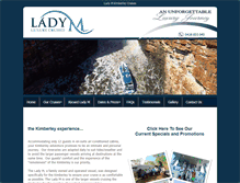 Tablet Screenshot of ladymcruising.com